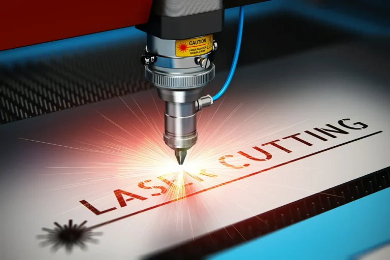 how laser cutting machines work step by step