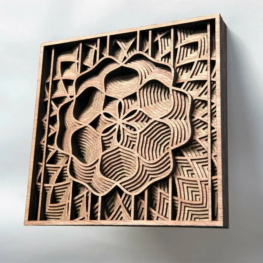 a fusion of art and craftsmanship by laser cut 