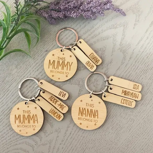 Personalised key ring - Mother's Day