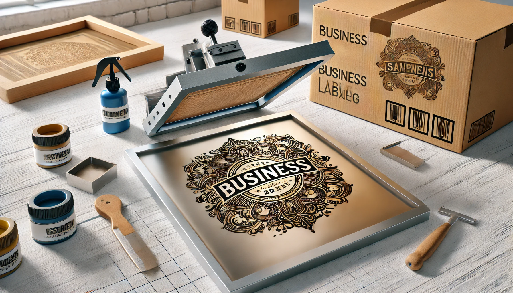 Custom Silk Screen Stencils for Business Promotion - Unique and Elegant Marketing Tool - Image 5